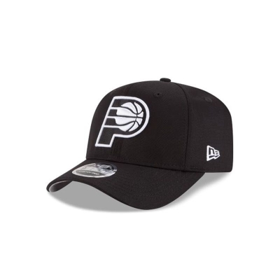 Sapca New Era Indiana Pacers NBA Stretch Snap 9FIFTY Snapback - Negrii